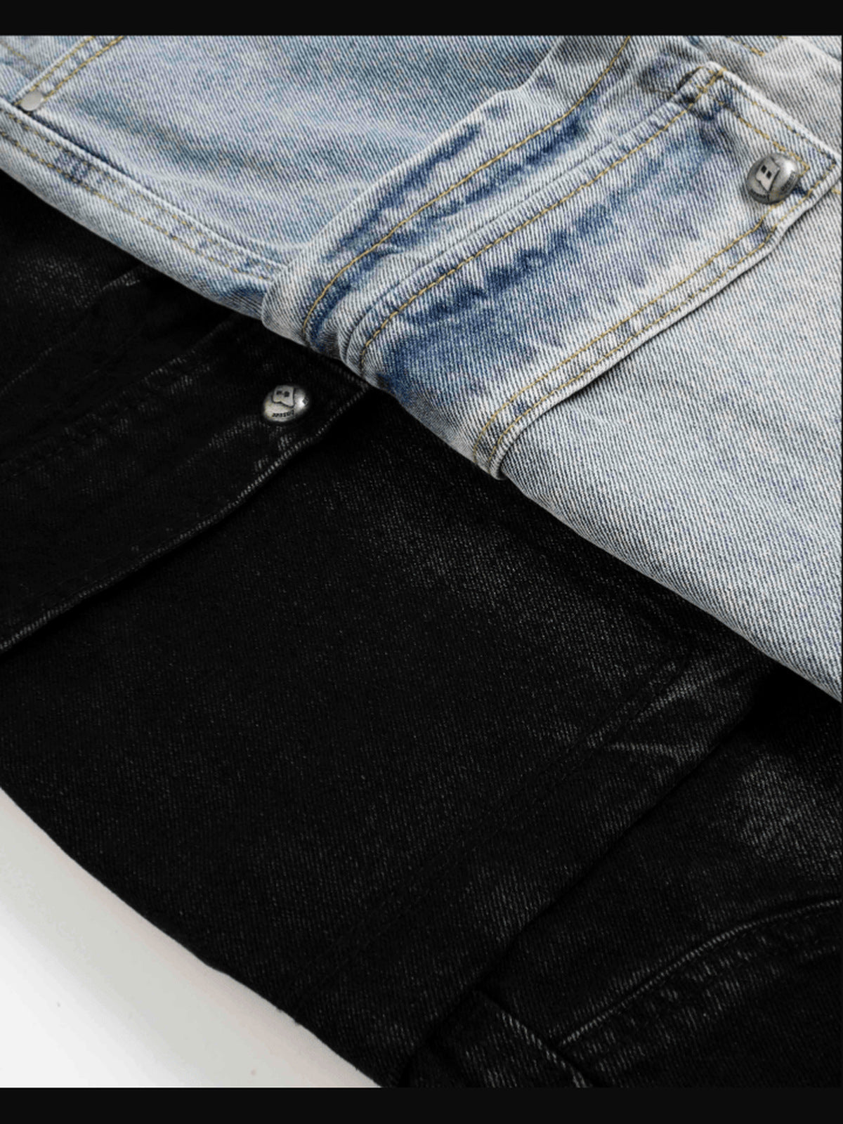 Jorts cargo – ambos colores, detalle del bolsillo cargo | XoKool
