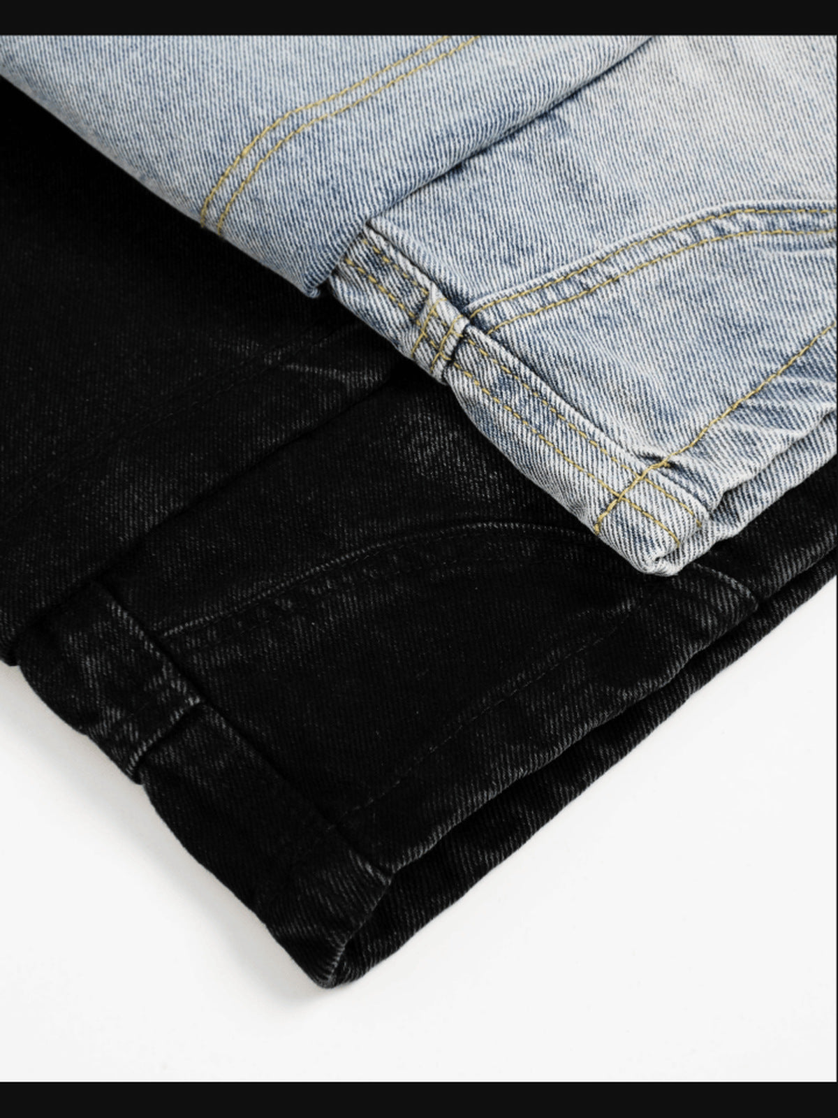 Jorts cargo – ambos colores, detalle del dobladillo | XoKool