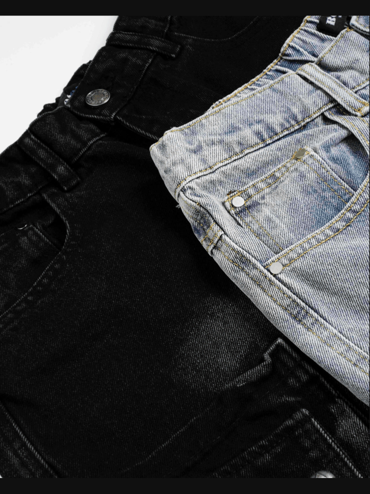 Jorts cargo – ambos colores, detalle de la cintura | XoKool