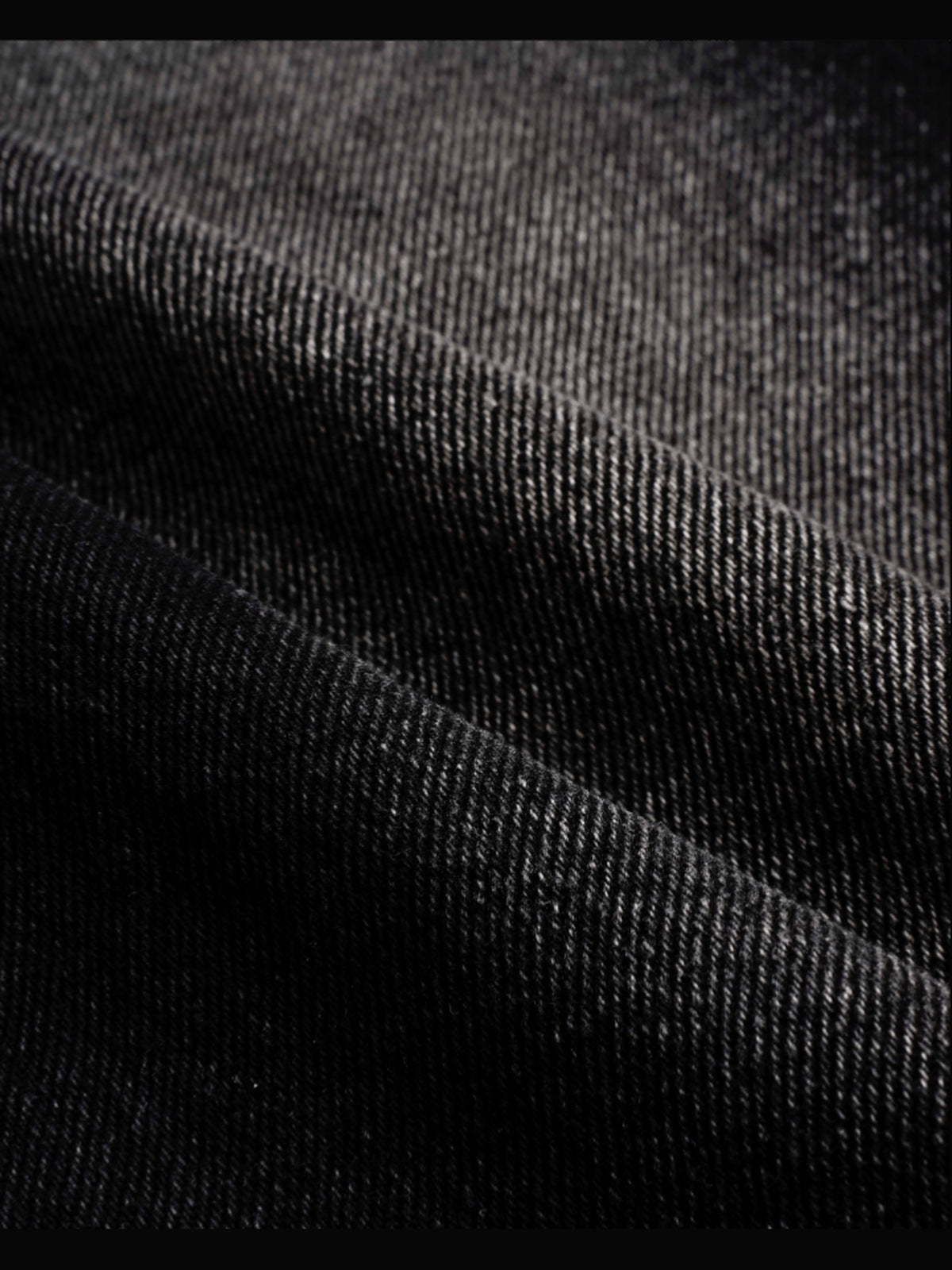 Jorts cargo – Negro lavado, textura del denim | XoKool