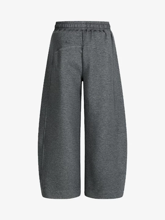 Deconstructed Split Drawstring Casual Sweatpants - image 3
