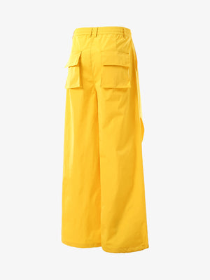 Vintage Drawstring Draped Embroidered Wide Leg Pants - thumbnail 7