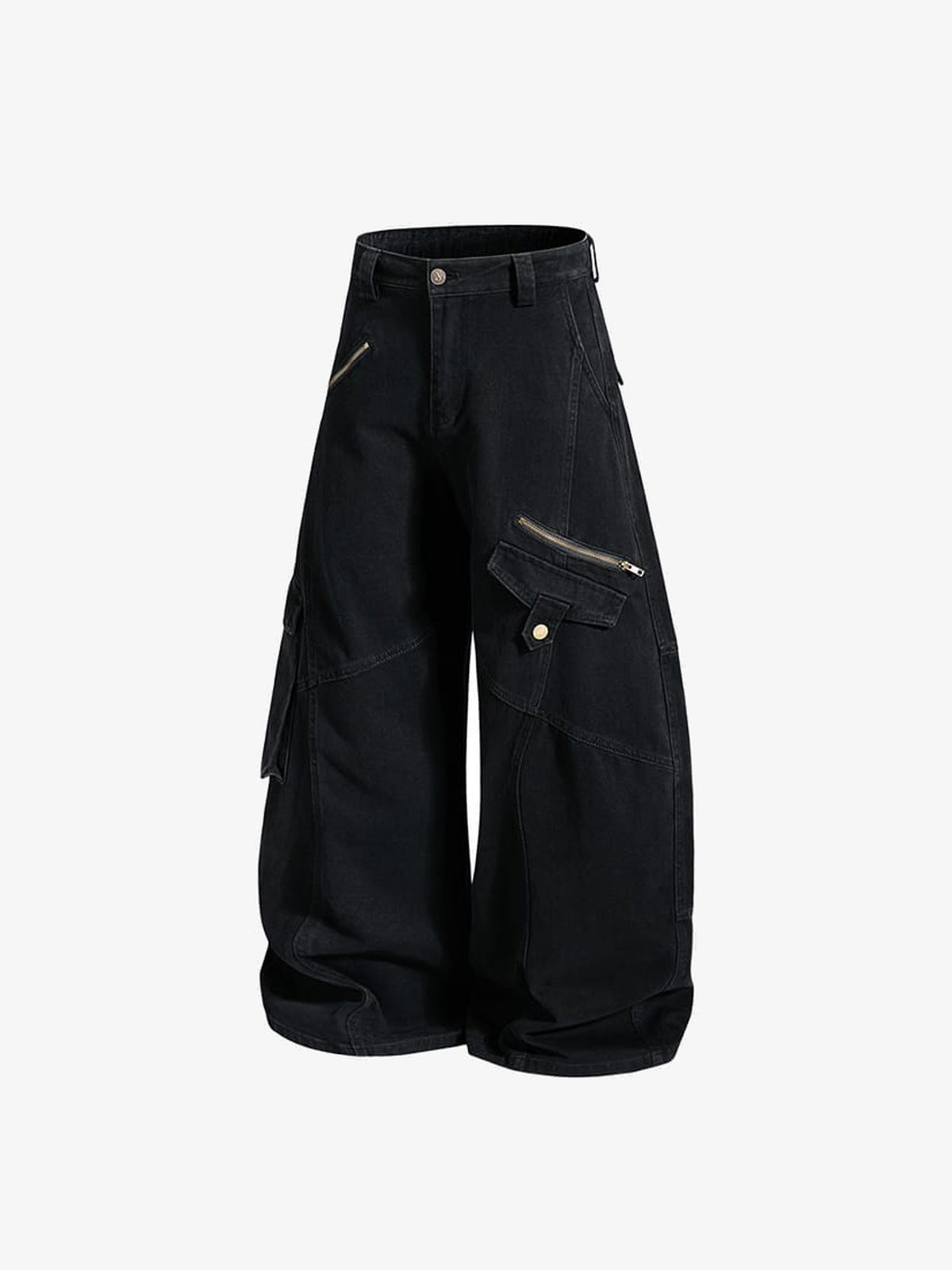 Cargo pants – Black, side | XoKool