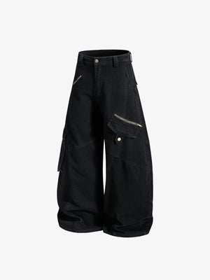 Cargo pants – Black, side | XoKool