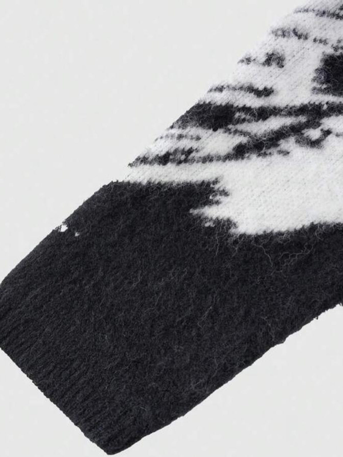 Strick Zip Hoodie – Ärmelbündchen Nahaufnahme | XoKool