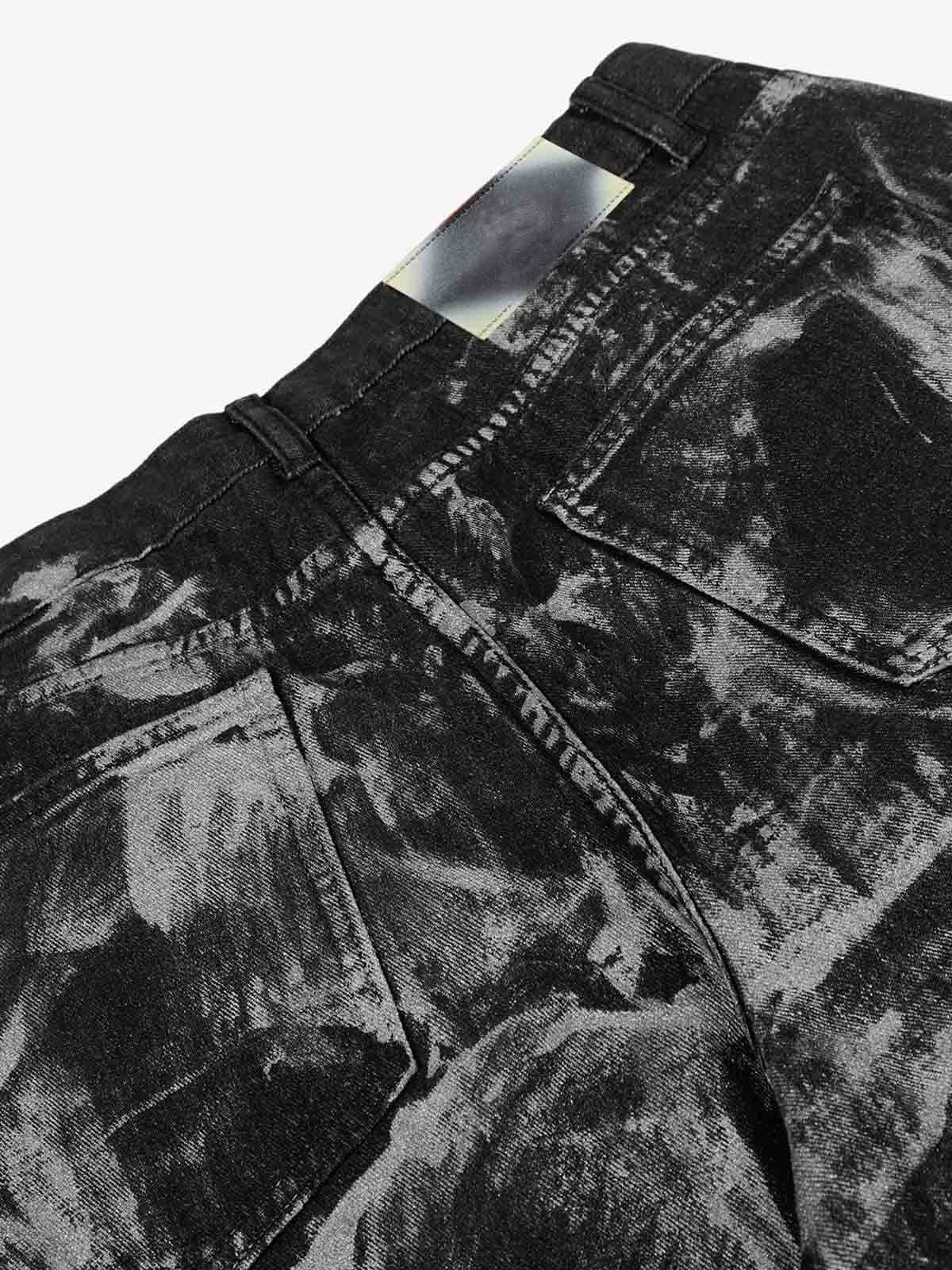 Painted jeans – back waistband close-up | XoKool