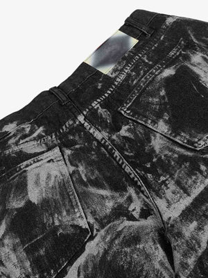 Painted jeans – back waistband close-up | XoKool