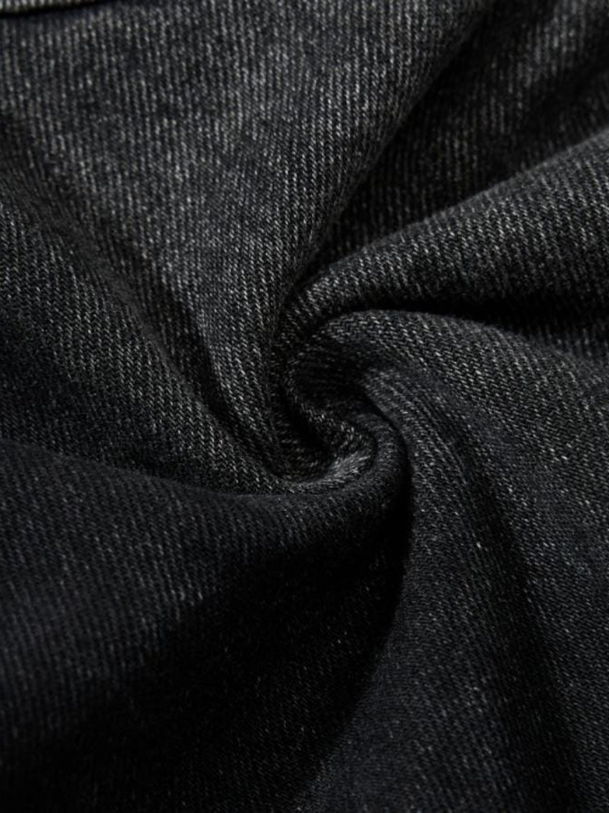 Schwarze Jorts – Stoffstruktur im Detail | XoKool