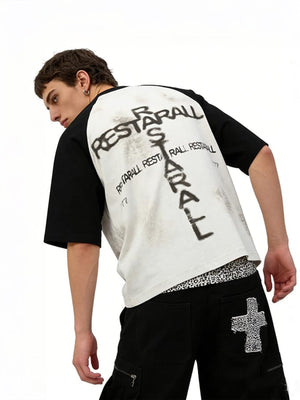 Raglan Graphic T-Shirt – am Model, hinten | XoKool