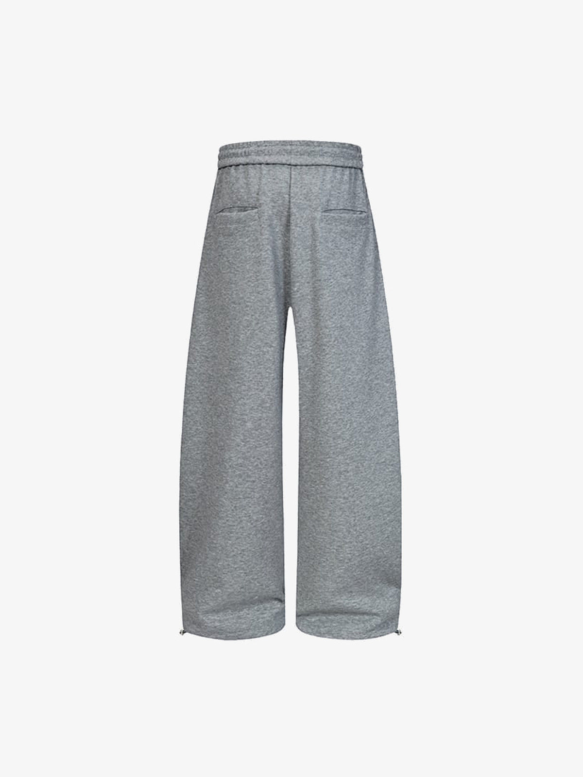 Pantalones deportivos tribales – gris, espalda en plano | XoKool