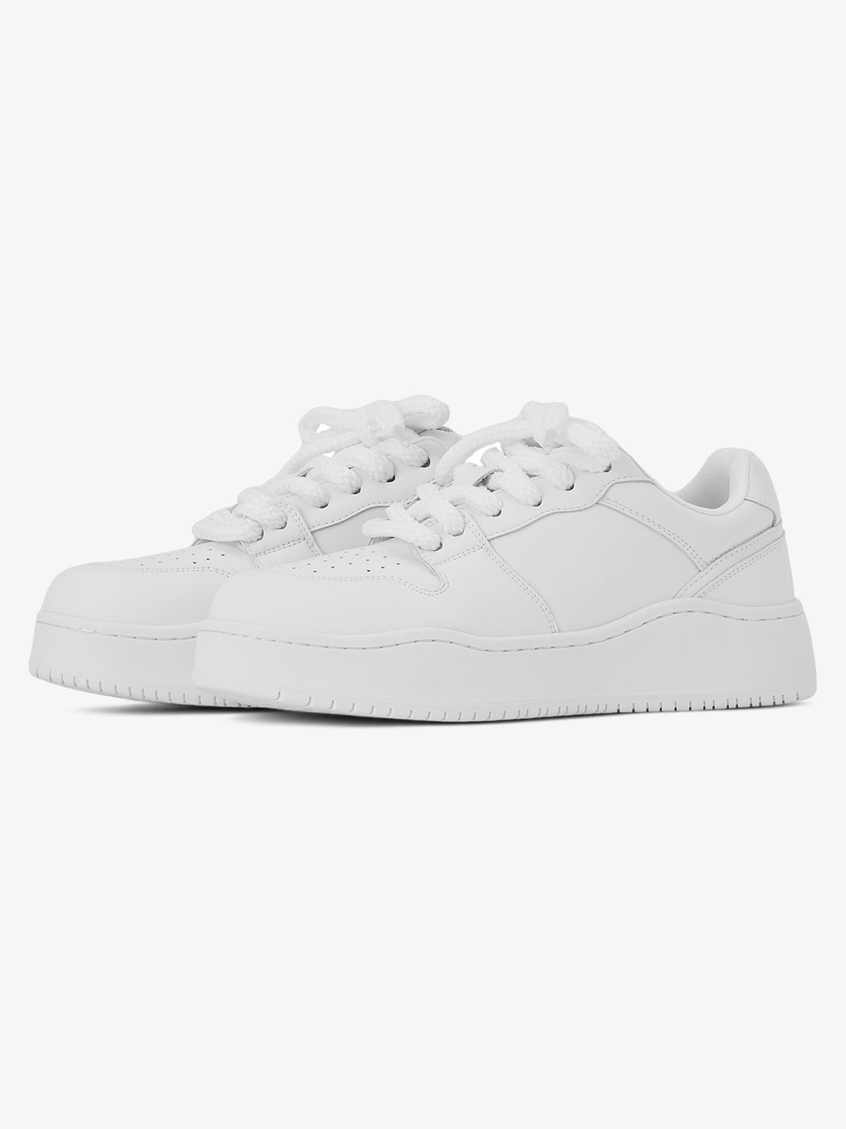 Chunky low top sneakers – White, pair | XoKool
