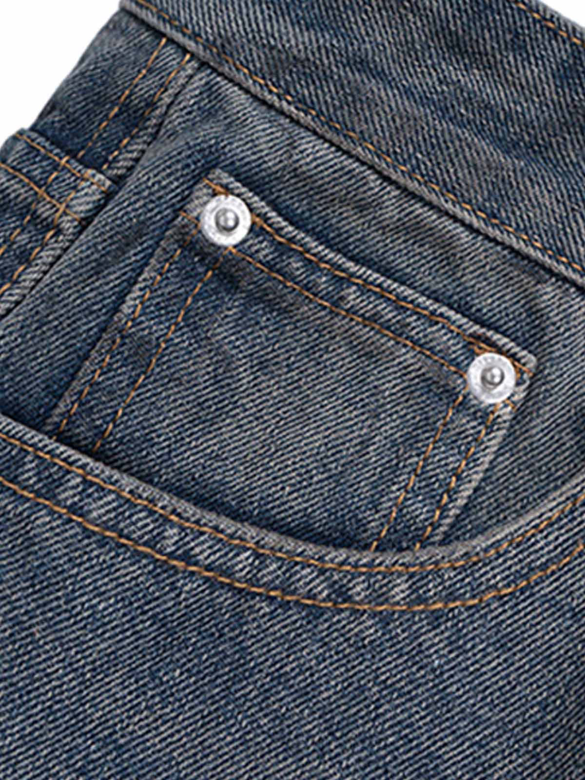 Ink stain baggy jeans – coin pocket close-up | XoKool