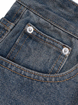 Ink stain baggy jeans – coin pocket close-up | XoKool