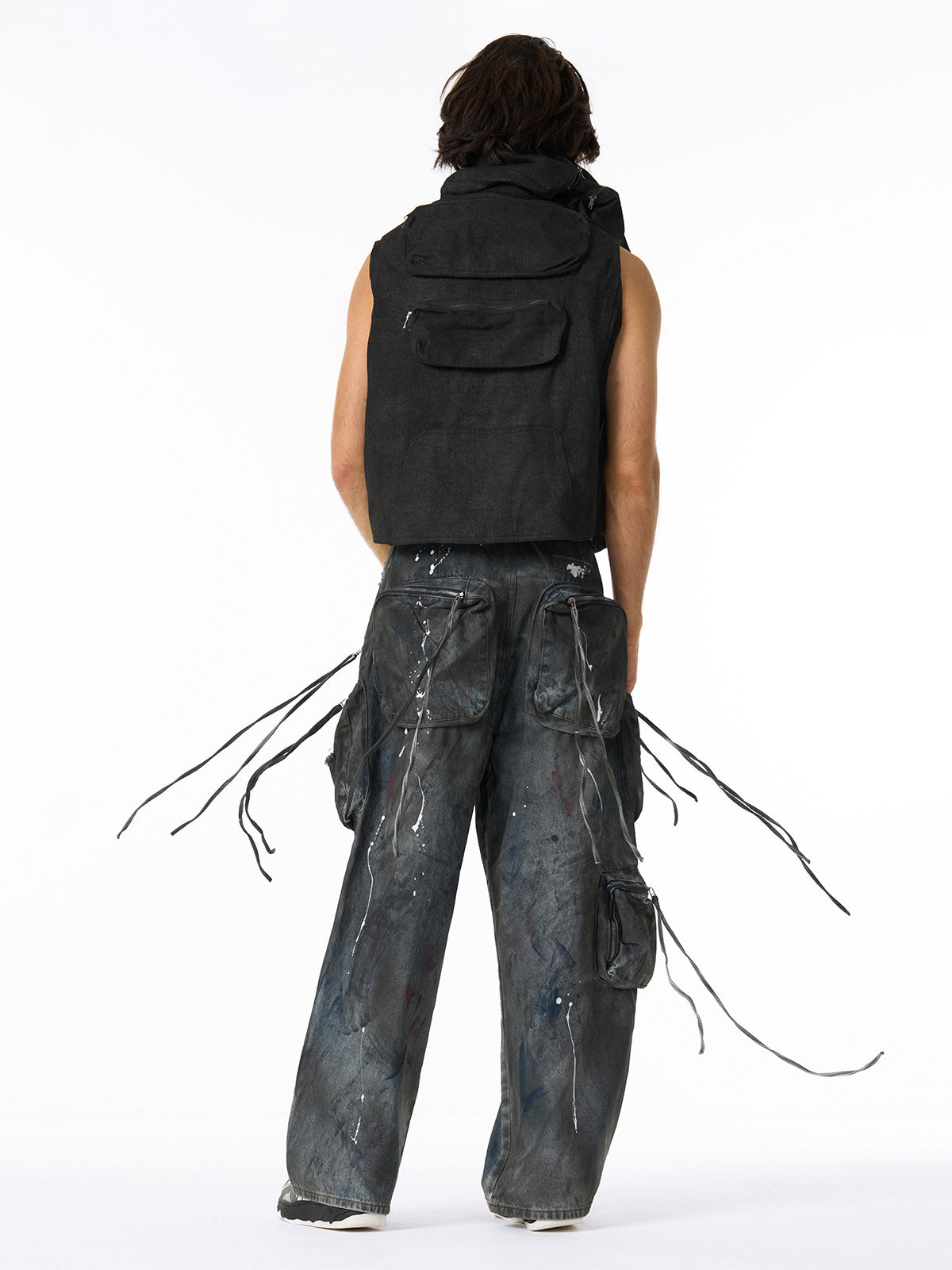 Heavy-Duty Multi-Pocket Multi-Zipper Vest - image 10