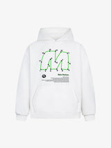 Unique Retro Letter Print Graphic Hoodie