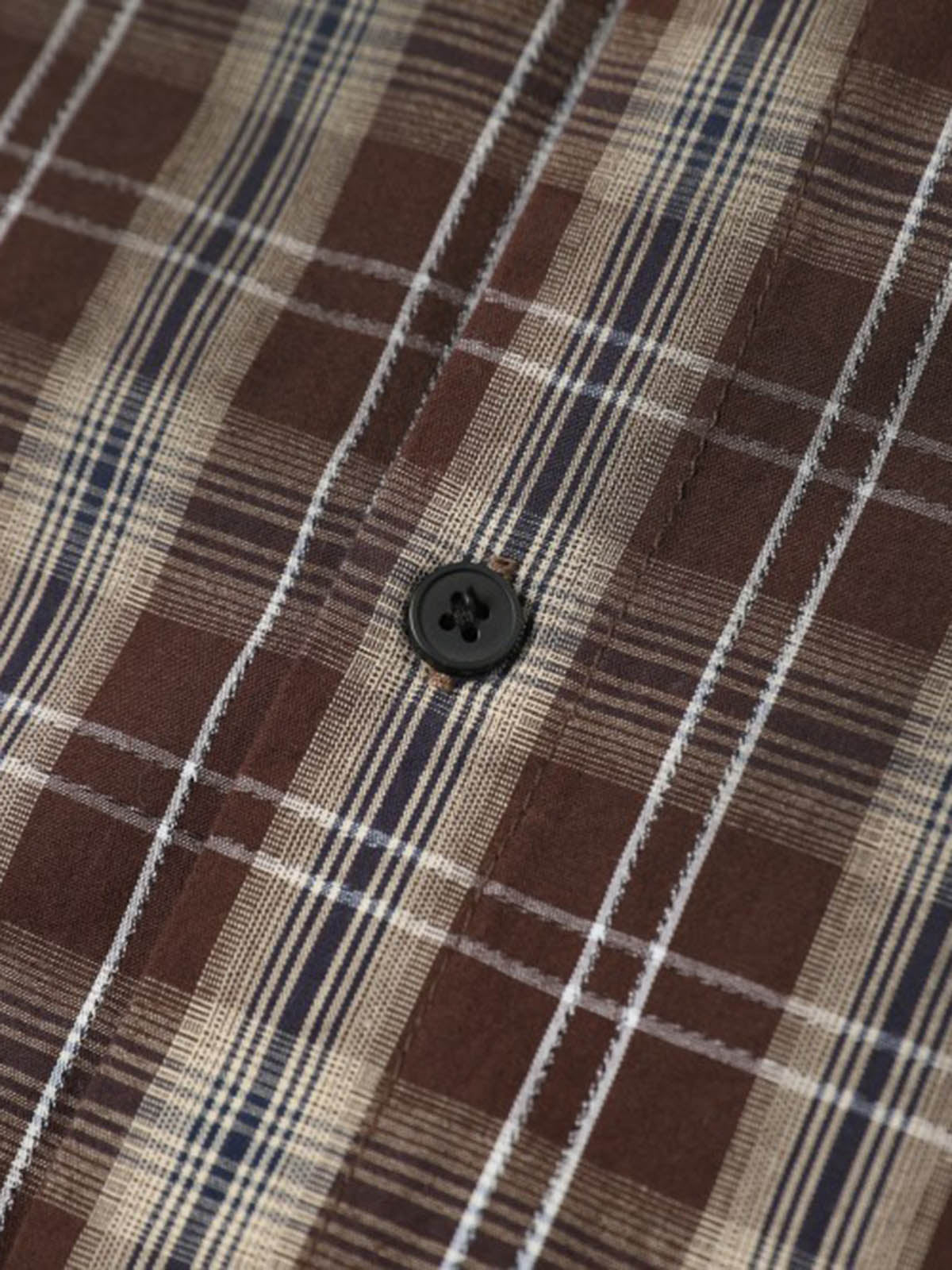 Vintage Patch Embroidered Plaid Shirt - image 5