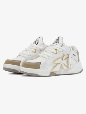 Lime green skate sneakers – Cream, pair | XoKool