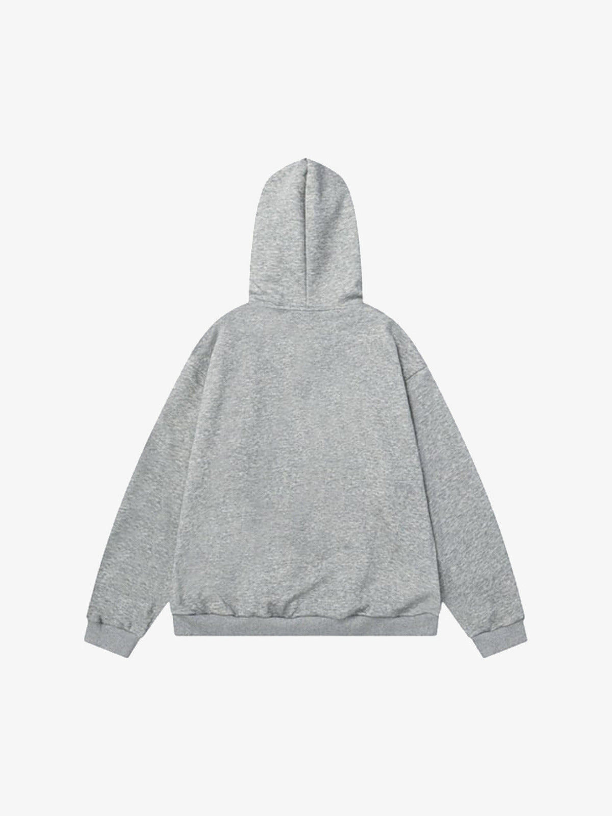 Cat ear hoodie – Grey, back view | XoKool