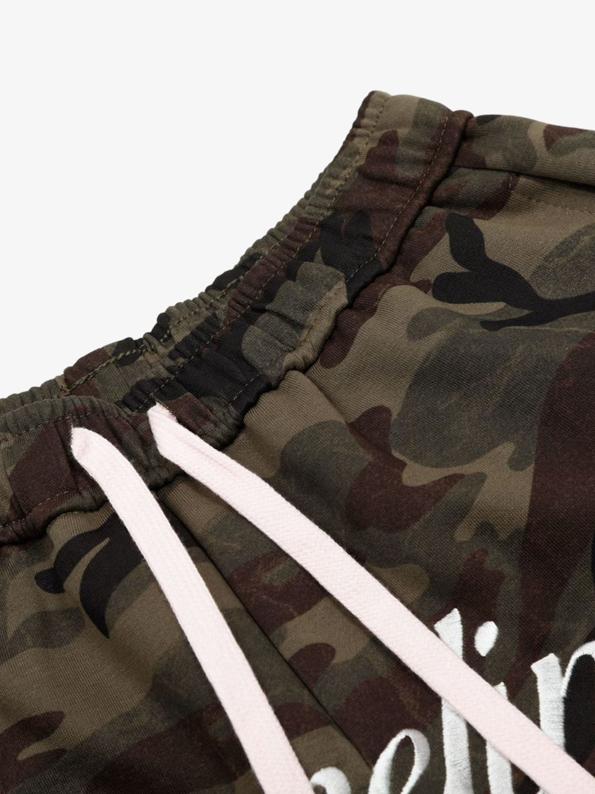 Camouflage Embroidered Casual Shorts - image 6