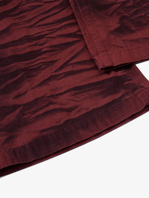 Wasteland Lava Wash Flared Wrinkled Texture Pants - thumbnail 6