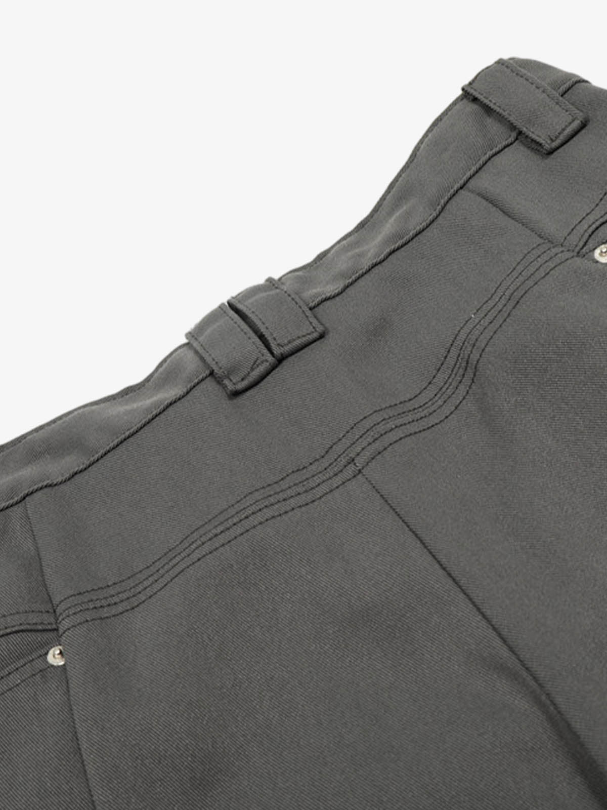 Pleated Deconstructed Tailored Pocket Casual Pants - image 4