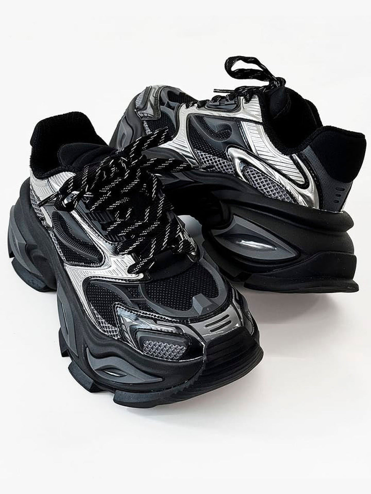 Platform sneakers – front pair view | XoKool