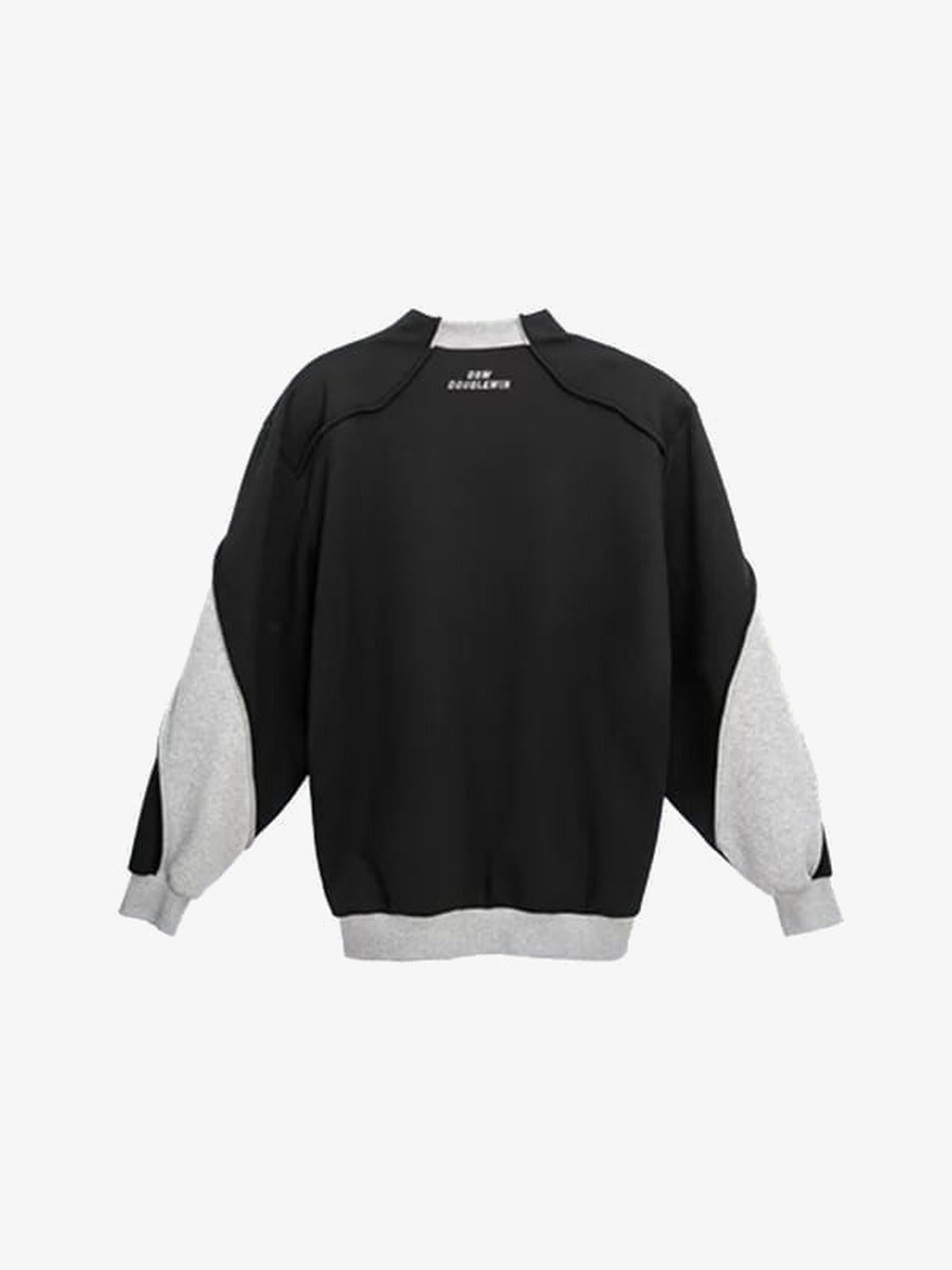 Conjunto deportivo color block – sudadera, espalda plana | XoKool