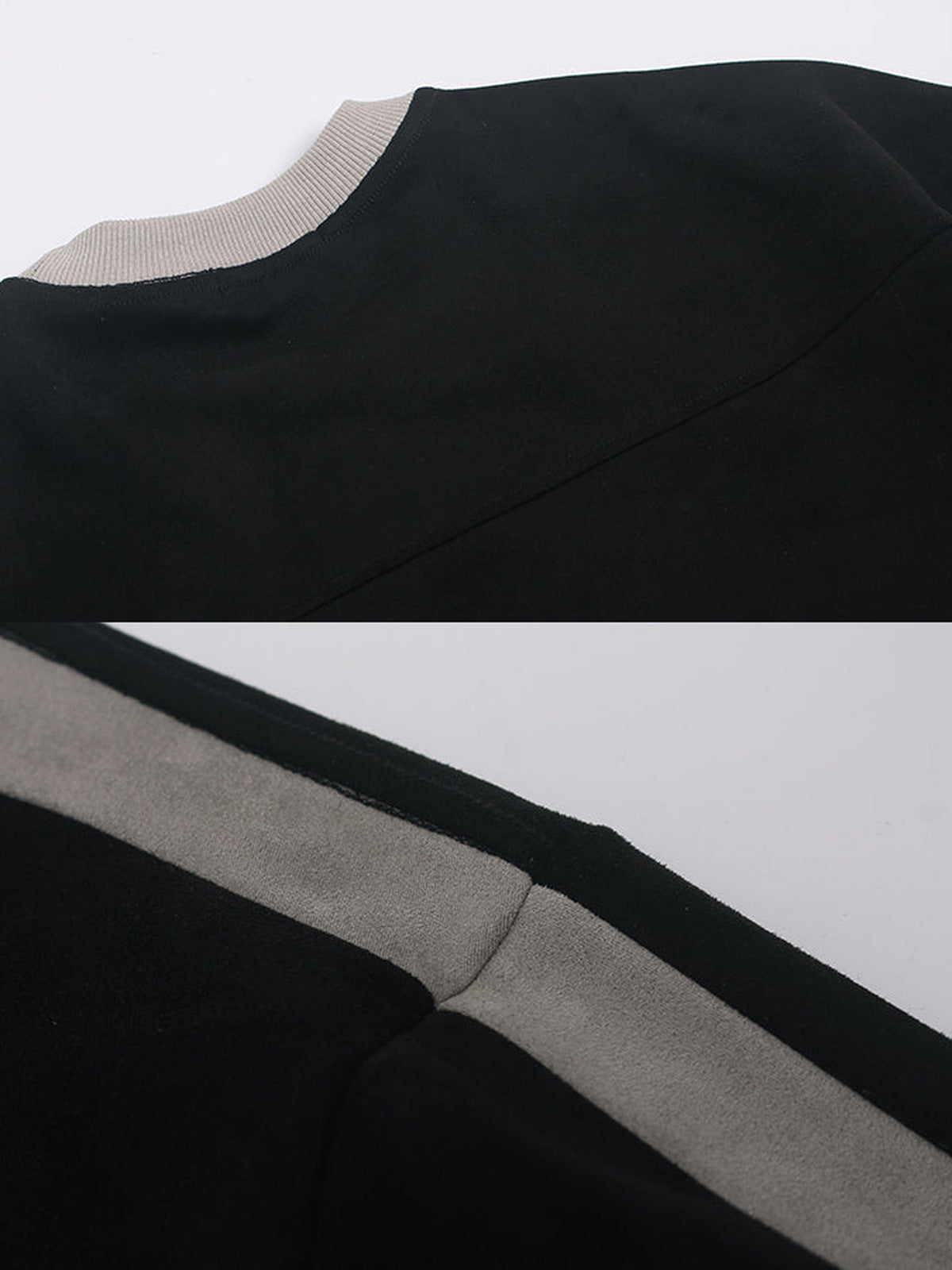 Contrast panel racing shirt – Shoulder panel close-up | XoKool