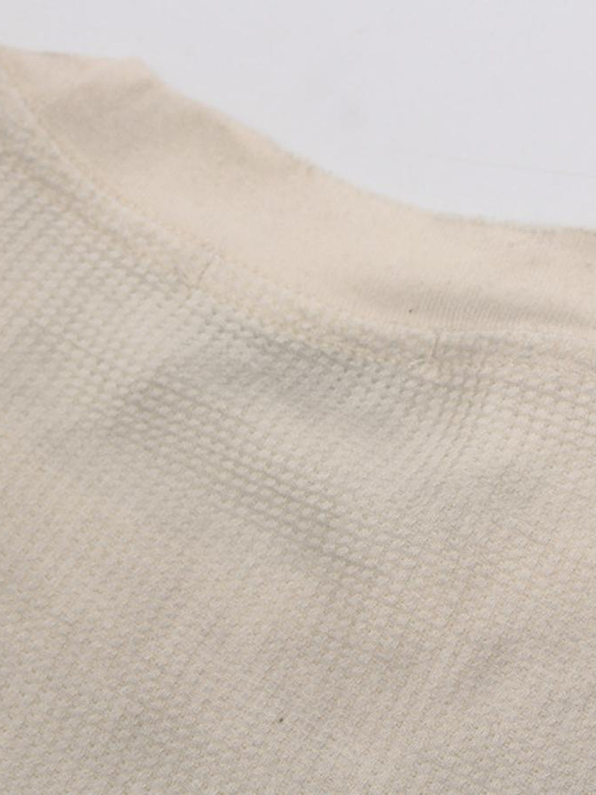 Camiseta de manga larga tipo waffle – textura de la tela waffle | XoKool