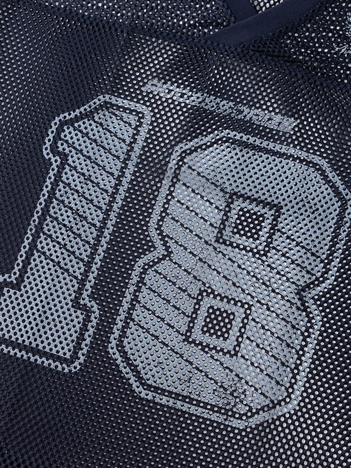 Mesh football jersey – Print close-up '18' | XoKool