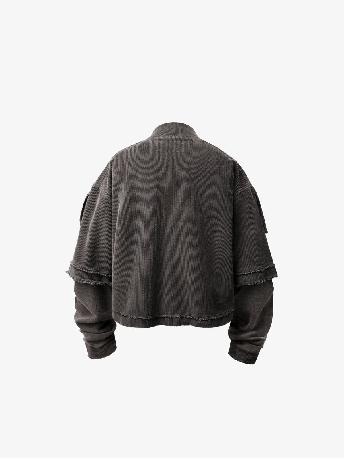 Cropped sweatshirt – back view | XoKool