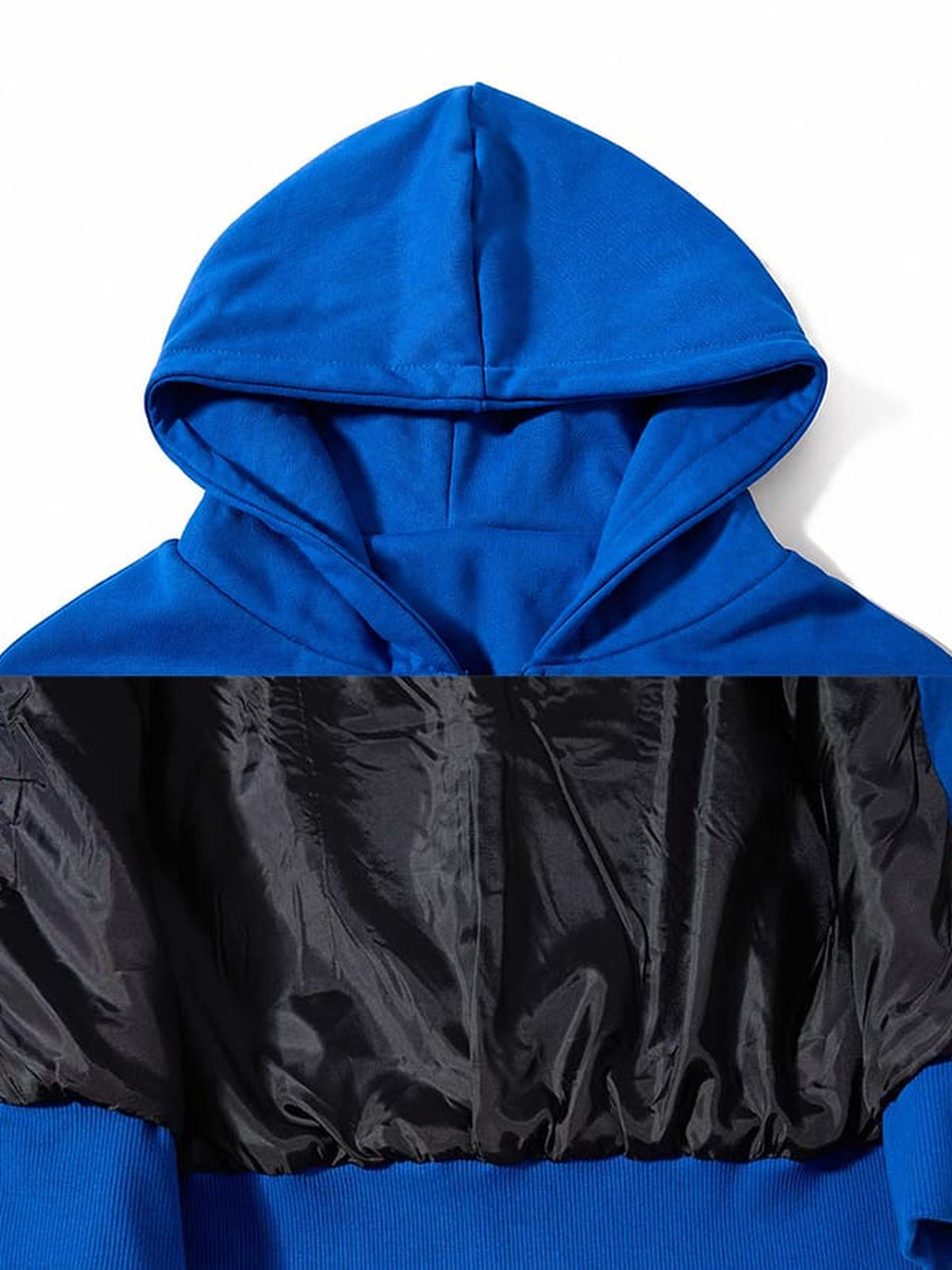 Skeleton Zip Hoodie – Königsblau, Kapuzenfutter im Detail | XoKool