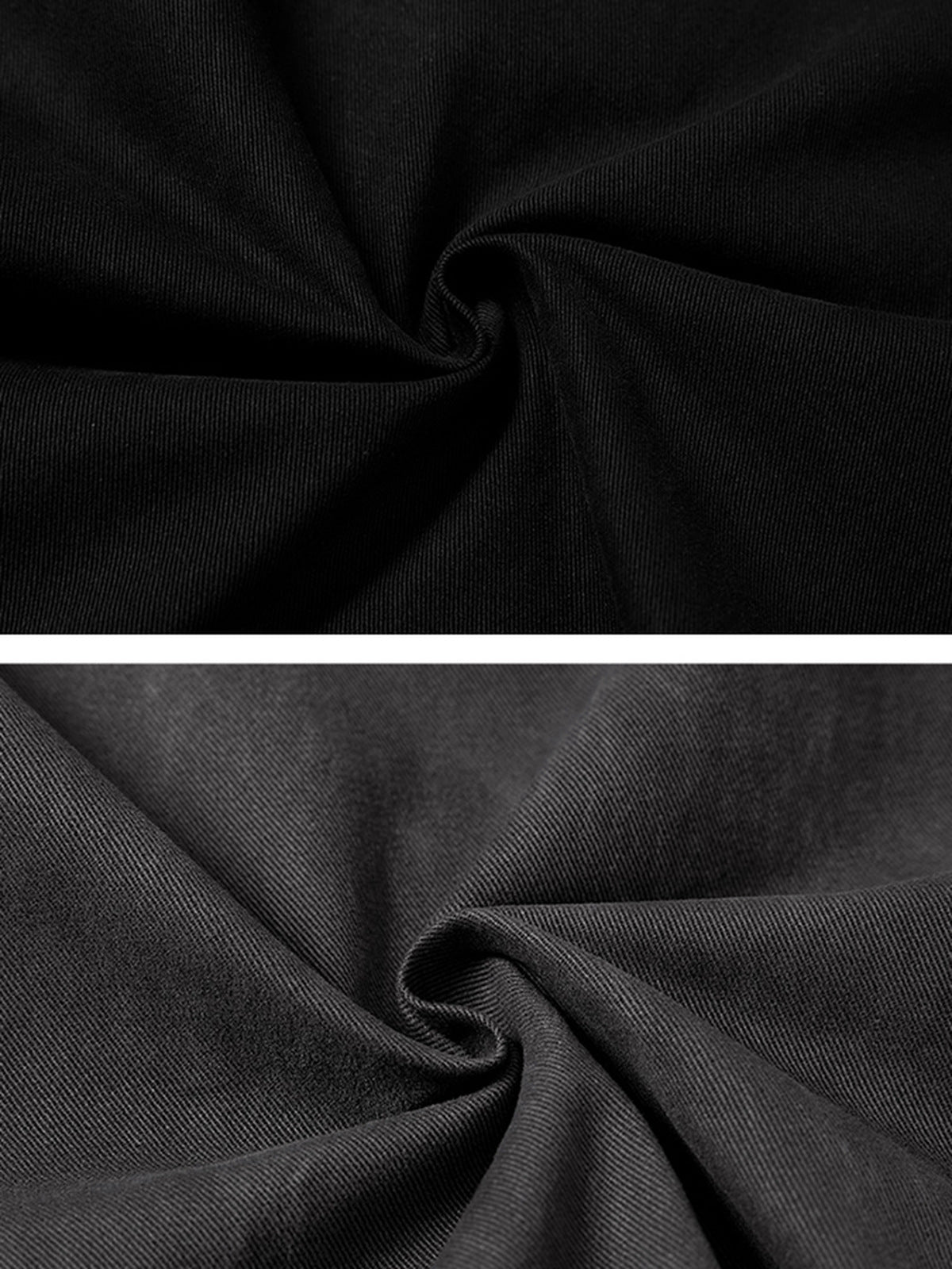 Cross print cargo pants – Fabric swirl close-up | XoKool