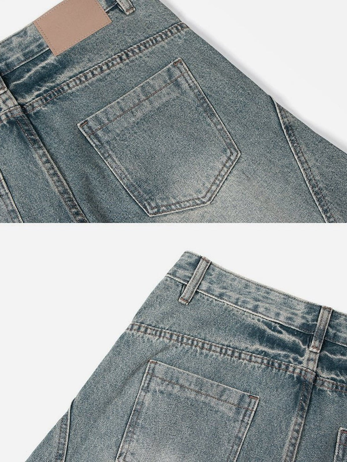 Jeans curvos – detalle del bolsillo trasero | XoKool