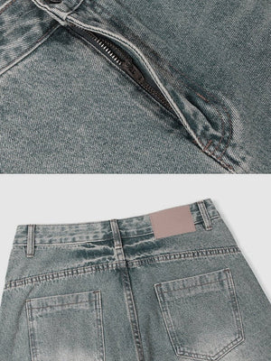 Jeans curvos – detalle de la bragueta y el parche trasero | XoKool