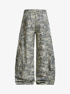 Street Camo Multi-Pocket Workwear Scimitar Pants - thumbnail 2