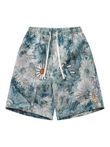 High Street Jacquard Embroidery Shorts Tropical Summer Style - 10803