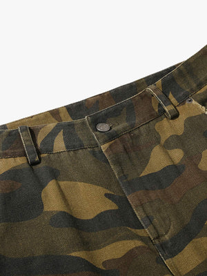 Vintage Camouflage Machete Workwear Pants - thumbnail 4