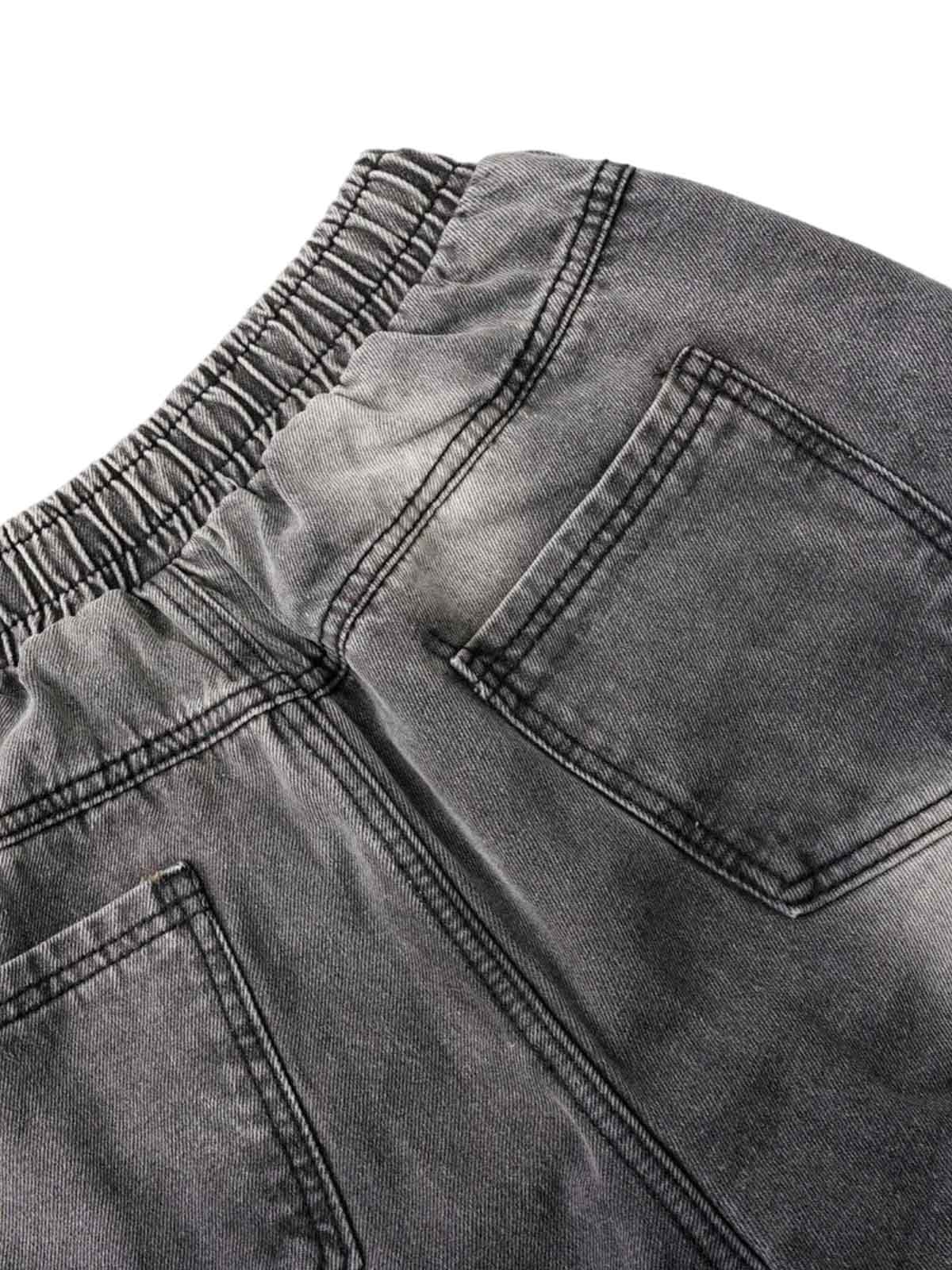 Drawstring jeans – back pocket close-up | XoKool