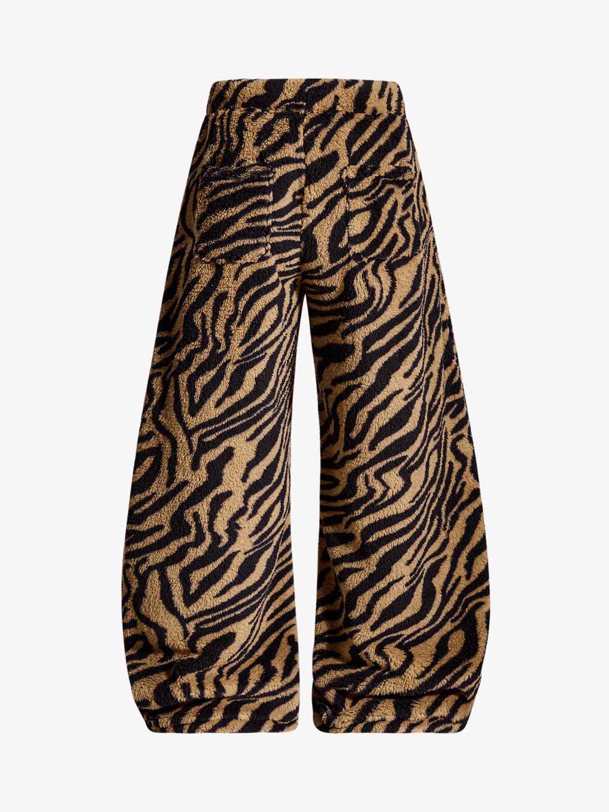 Zebra print pants – back flat | XoKool