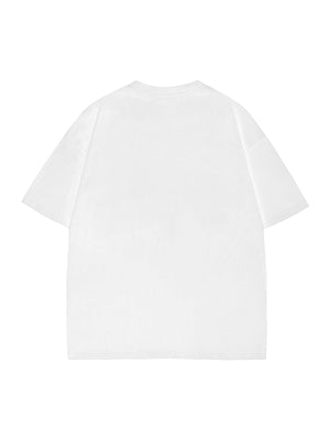 Butterfly Patch Embroidered Graphic T-Shirt - thumbnail 4