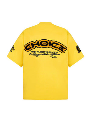 Heavy Embroidery Patch Embroidered T-Shirt - thumbnail 14