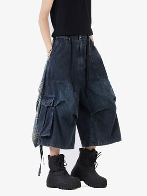 Cargo Jeansshorts – am Model, Seitenansicht | XoKool
