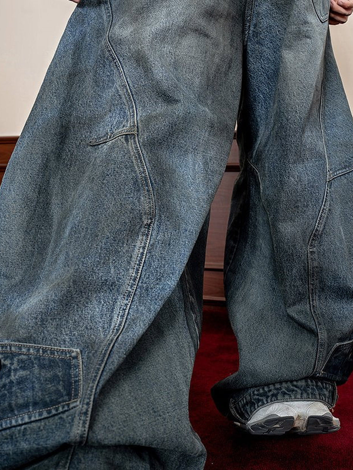 Balloon jeans – leg and hem close-up | XoKool
