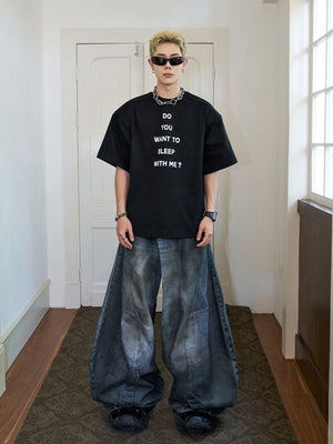 Balloon jeans – on model, front | XoKool