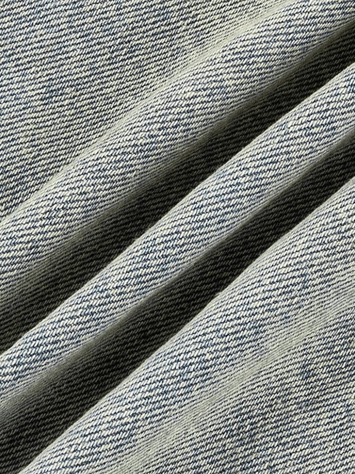 Dirty wash denim jacket – denim texture close-up | XoKool