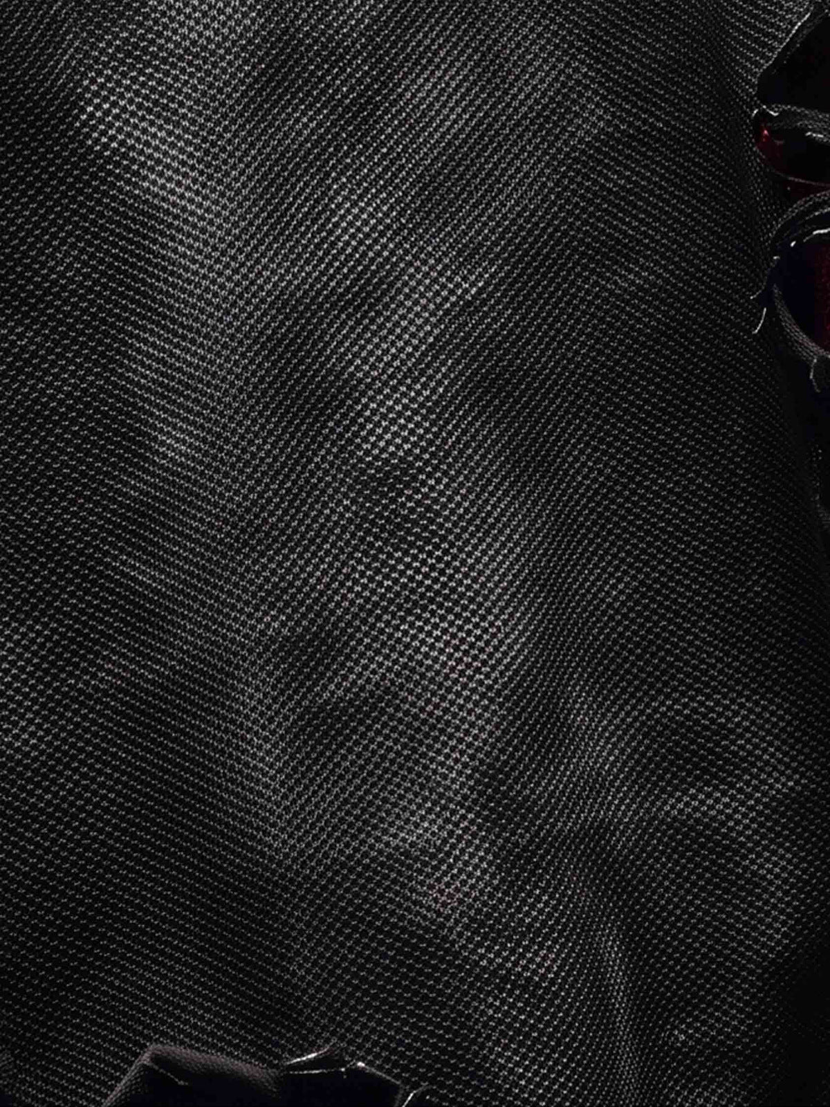 Distressed Raglan Long Sleeve Shirt – fabric texture close-up | XoKool