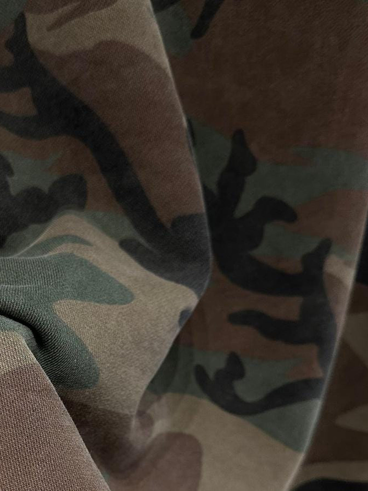 Camo Sweatshirt – Detailansicht Stoff | XoKool