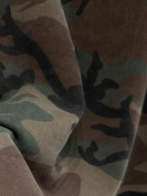 Camo Sweatshirt – Detailansicht Stoff | XoKool