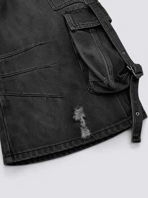 Cargo Jorts – Nahaufnahme der seitlichen Cargotasche | XoKool